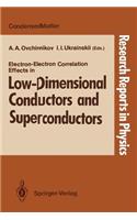 Electron-Electron Correlation Effects in Low-Dimensional Conductors and Superconductors