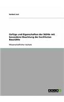 Gefüge und Eigenschaften der Stähle mit besonderer Beachtung der hochfesten Baustähle