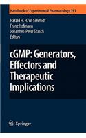 Cgmp: Generators, Effectors and Therapeutic Implications