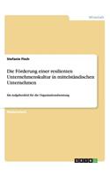 Förderung einer resilienten Unternehmenskultur in mittelständischen Unternehmen
