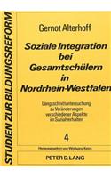 Soziale Integration bei Gesamtschuelern in Nordrhein-Westfalen