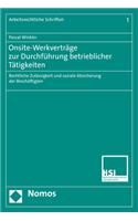 Onsite-Werkvertrage Zur Durchfuhrung Betrieblicher Tatigkeiten