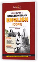 Educart CBSE ENGLISH CORE Chapterwise Question Bank Class 12 (with Solved Papers) for 2023-2024