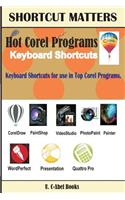Hot Corel Programs Keyboard Shortcuts.