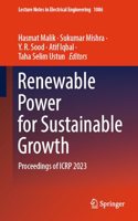 Renewable Power for Sustainable Growth