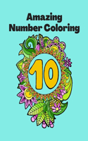 Amazing Number Coloring Book