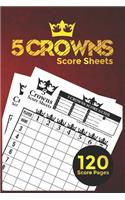 5 Crowns Score Sheets