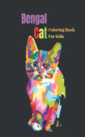 Bengal Cat Coloring Book For Kids