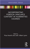 Incorporating Foreign Language Content in Humanities Courses