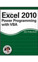Excel 2010 Power Programming with VBA