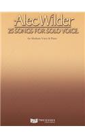 Alec Wilder: 25 Songs for Solo Voice