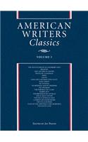 American Writers Classics: Vol 1