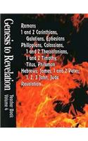 Genesis to Revelation Volume 4: Romans - Revelation Teacher Book