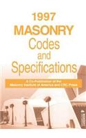 1997 Masonry Codes and Specifications