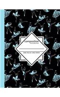 Composition Notebook Wide Ruled Lined Paper