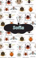 Sofia: Insect Themed Comprehensive Garden Notebook with Garden Record Diary, Garden Plan Worksheet, Monthly or Seasonal Planting Planner, Expenses, Chore L