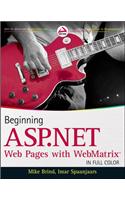 Beginning ASP.NET Web Pages with WebMatrix