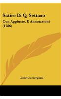 Satire Di Q. Settano