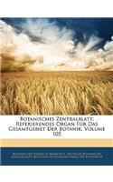 Botanisches Zentralblatt