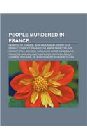 People Murdered in France