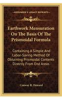 Earthwork Mensuration on the Basis of the Prismoidal Formula