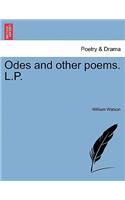 Odes and Other Poems. L.P.