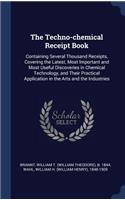 Techno-chemical Receipt Book