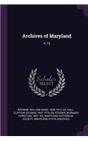 Archives of Maryland