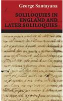 Soliloquies in England and Later Soliloquies