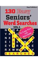130 Easy SENIORS' Word Searches