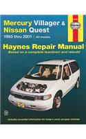 Mercury Villager & Nissan Quest Automotive Repair Manual