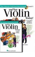 Play Violin Today! Beginner's Pack: Level 1 Book/Online Audio/DVD Pack