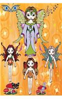 Fairy 3 Diary - Journal - For Girls
