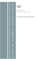 Code of Federal Regulations, Title 40 Protection of the Environment 50-51, Revised as of July 1, 2018: (Code of Federal Regulations, Title 40 Protection of the Environment)