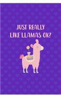 Just Really Like Llamas Ok?