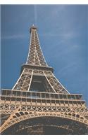 Eiffel Tower Journal: 100 Blank Lined Page Notebook / Diary for Travelers & France Enthusiasts