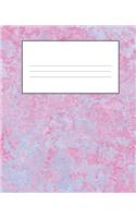 Pink Composition Notebook: Primary Ruled Notebook Lined School Journal - 110 Pages - 7.5 x 9.25" - Children Kids Girls Boys Teens Women Wide Ruled School Composition Books