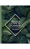 2020 Planner Weekly and Monthly: Calendar + Organizer - Inspirational Quotes - January 2020 through December 2020(46 Planners, Calendars and Organizers)