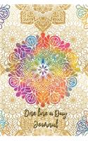 One Line A Day Journal
