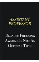 Assistant Professor because freeking awsome is not an official title: Writing careers journals and notebook. A way towards enhancement