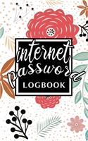 Internet Password Log Book