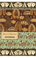 Harvest of Blossoms NOTEBOOK [ruled Notebook/Journal/Diary to write in, 60 sheets, Medium Size (A5) 6x9 inches]