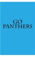 Go Panthers: A Sports Themed Unofficial NFL Notebook for Your Everyday Needs
