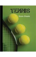 Tennis Score Sheets