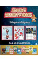Kindergarten Coloring Games (Advent Activity Book): This book contains 30 fantastic Christmas activity sheets for kids aged 4-6.(26 Kindergarten Coloring Games)
