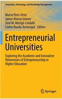 Entrepreneurial Universities