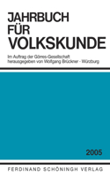 Jahrbuch Für Europäische Ethnologie (Vormals Jahrbuch Der Volkskunde) Im Auftrag Der Görres-Gesellschaft