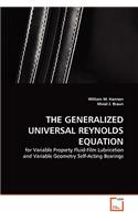 The Generalized Universal Reynolds Equation
