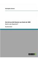 Universität Rostock am Ende der DDR
