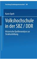 Volkshochschule in Der Sbz/DDR
